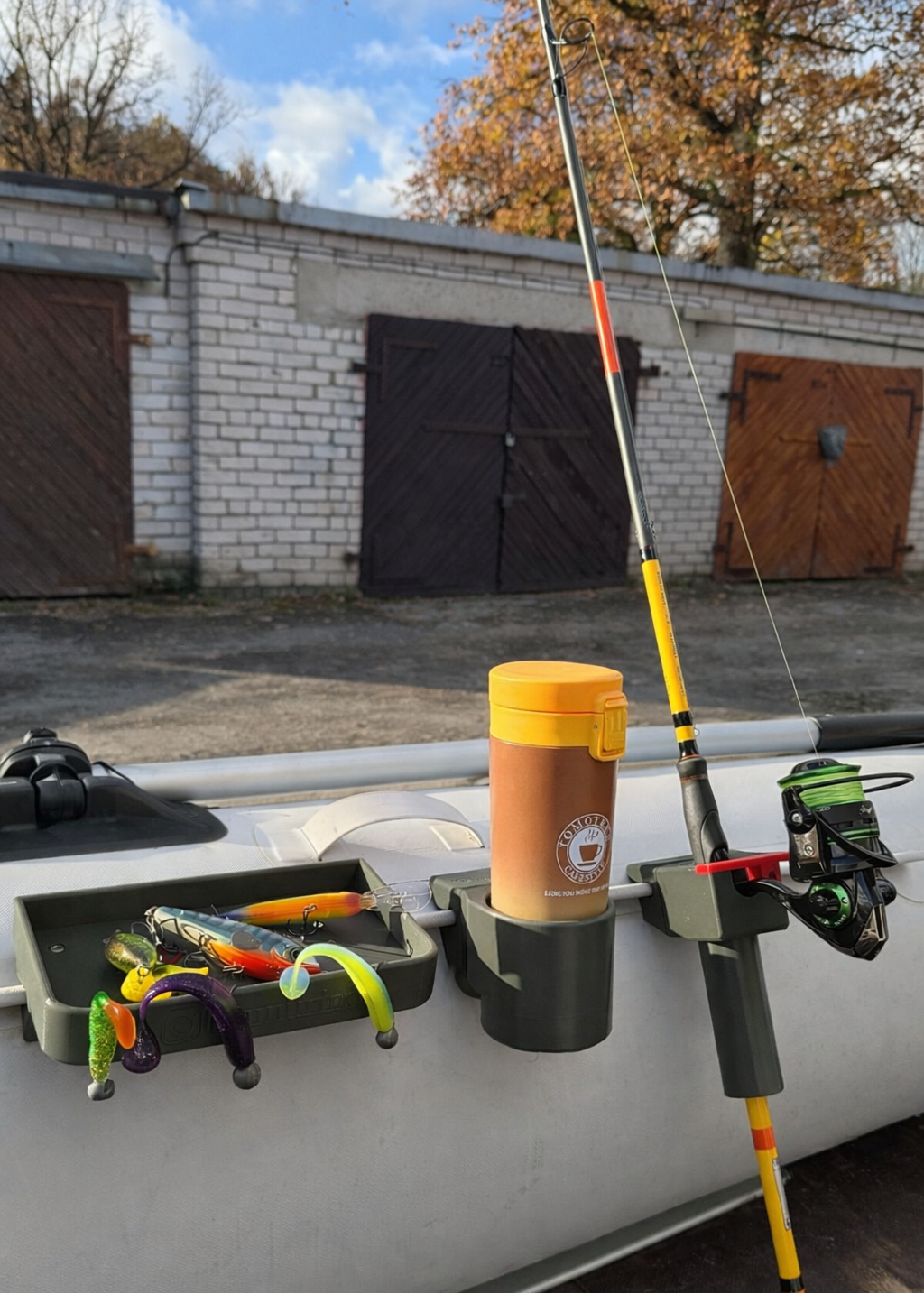 PVC Boat Fishing Rod Holder